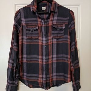 Flannel button up